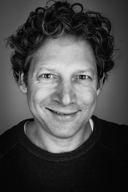 zwart wit portretfoto van Bryan