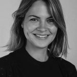 zwart wit portretfoto van Josine