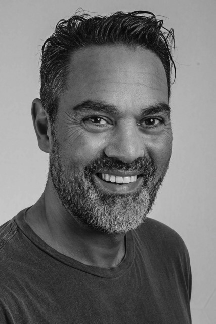 zwart wit portretfoto van Pablo