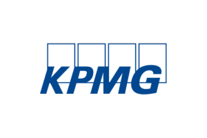 Blauw logo van KPMG