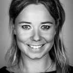 zwart wit portretfoto van Nina van knapen
