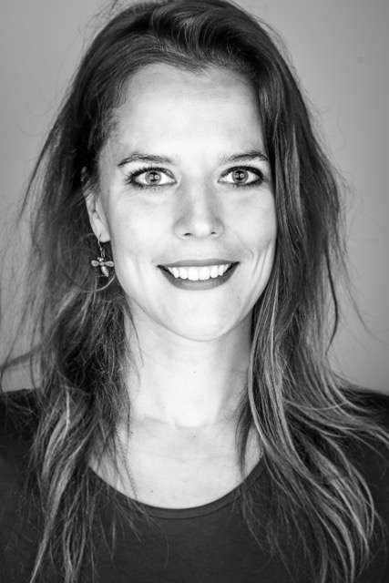 zwart wit foto van Johanna Koopmans